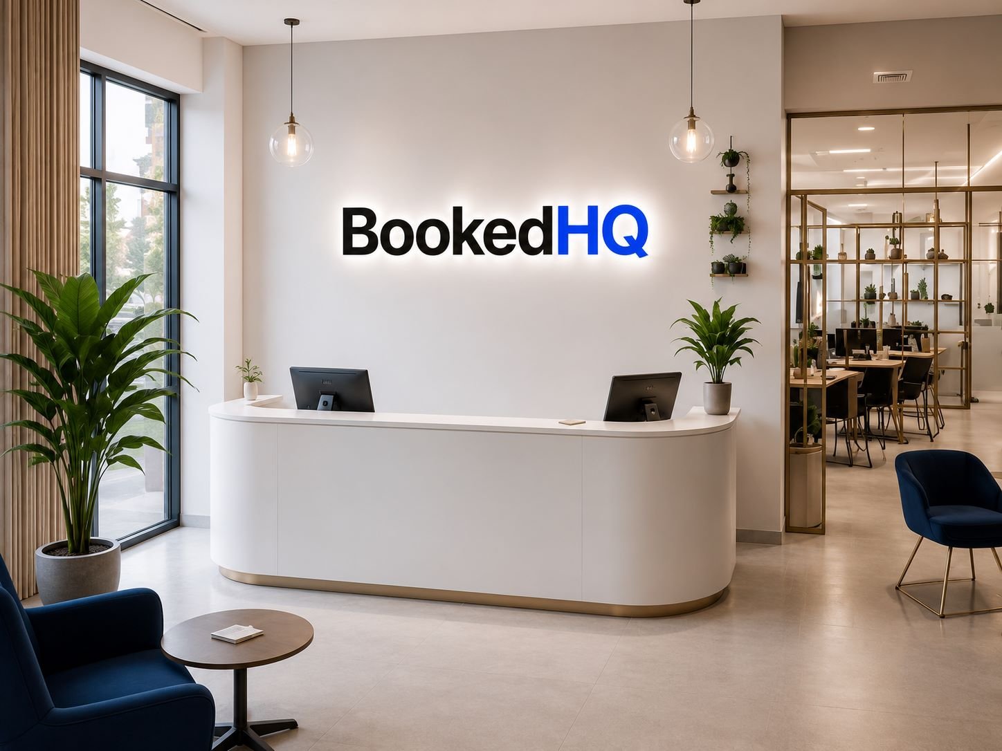 BookedHQ office reception